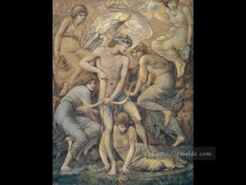 Cupids Jagd Felder Präraffaeliten Sir Edward Burne Jones Ölgemälde
